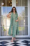 KF 640 Kalaai Viscose Jari Chanderi Kurti With Bottom Dupatta Orders In India